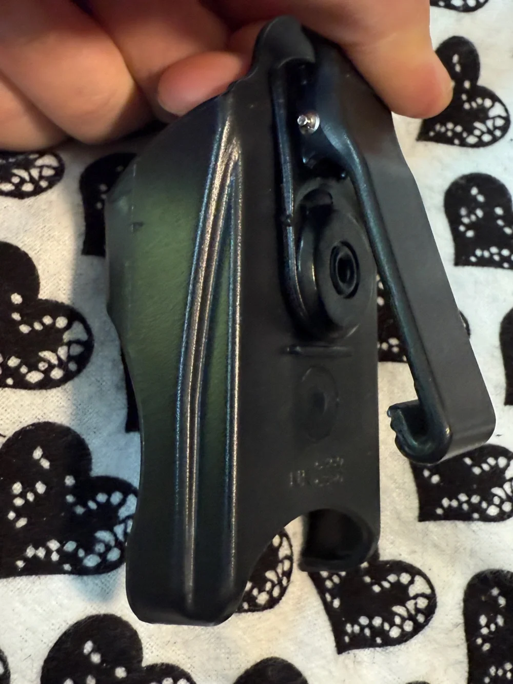 microphone clip (model A57F or similar) designed to mount microphones